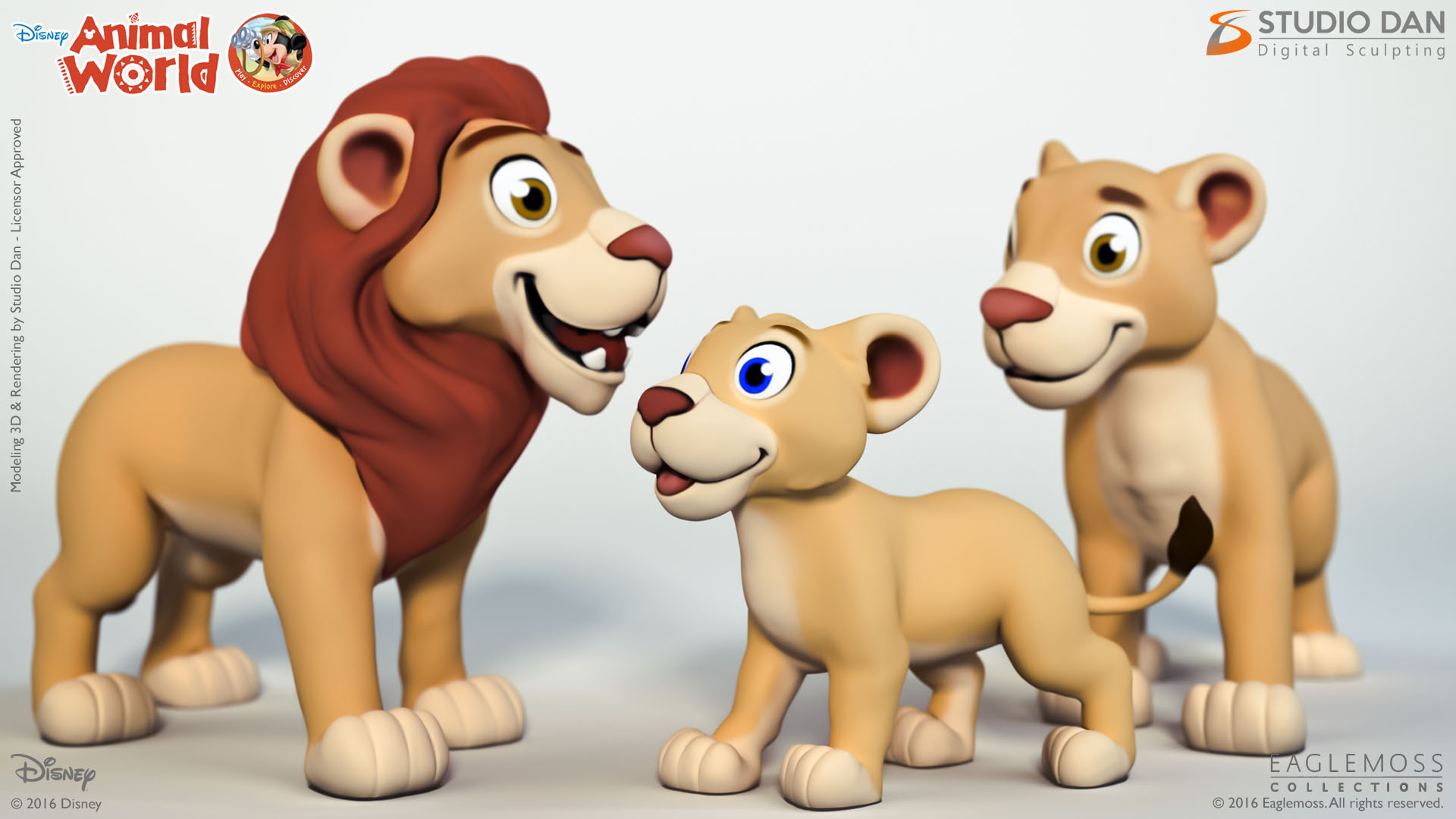 Disney Animal World – Studio Dan Digital Sculpting